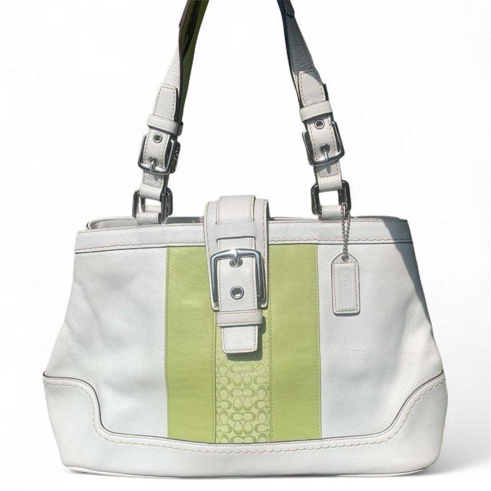Coach Hampton Lindsey Satchel – Limited Edition (Style F11345)